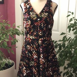 Mossimo fit and flare sleeveless dress
